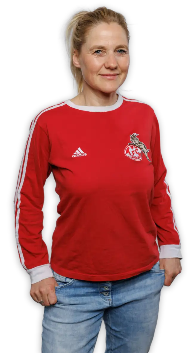 Susi Fussel ist 1. FC Köln Fan, Portrait, Kontakt